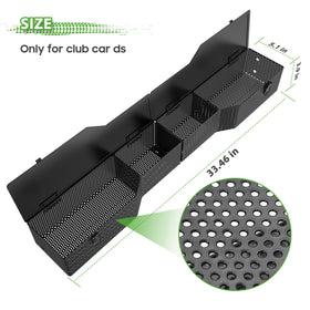 10L0L durable storage solution for golf cart accessories.