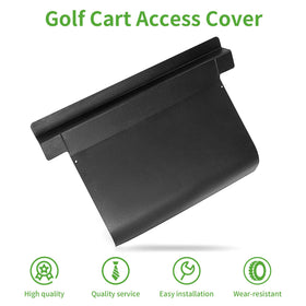 10L0L Rugged textured black finish adds durability for EZGO rear area