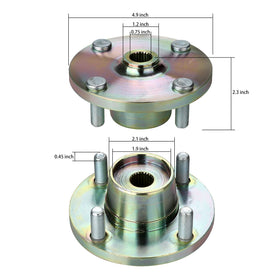 10L0L durable Yamaha hub assembly suited for multiple model years