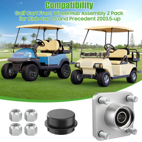 10L0L dust cover included with front hub protects spindle from debris.