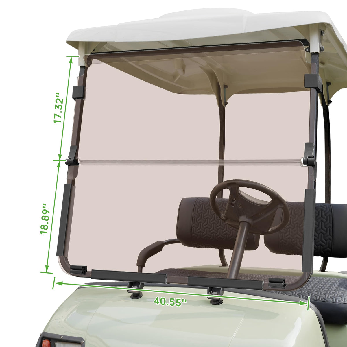 10L0L windshield shielding from dust and UV rays on sunny rides