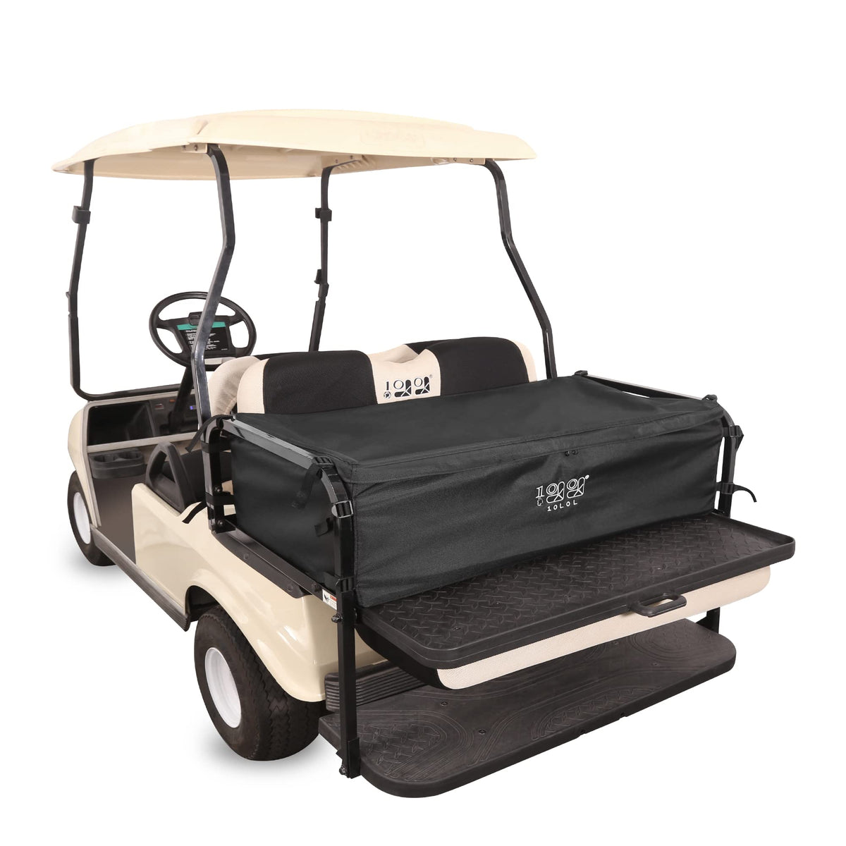 10L0L easy-access organization for golf trips