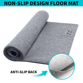 10L0L Easy-clean hose-washable garage mat
