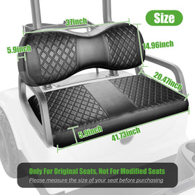 10L0L easy-clean one-piece cover keeps Yamaha G29 seats hygienic.