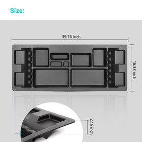 10L0L easy clean under-seat tray keeps your golf cart neat