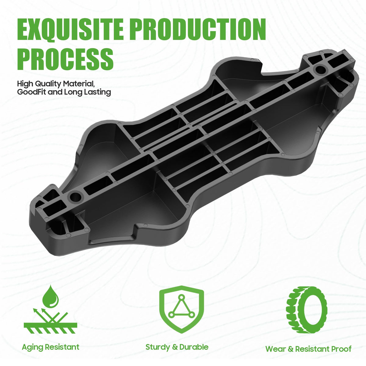 Easy-install design enables hassle-free mounting with no special tools