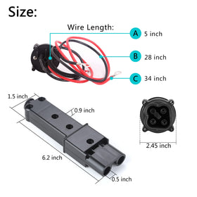 10L0L easy install guide helps quick replacement on Yamaha carts