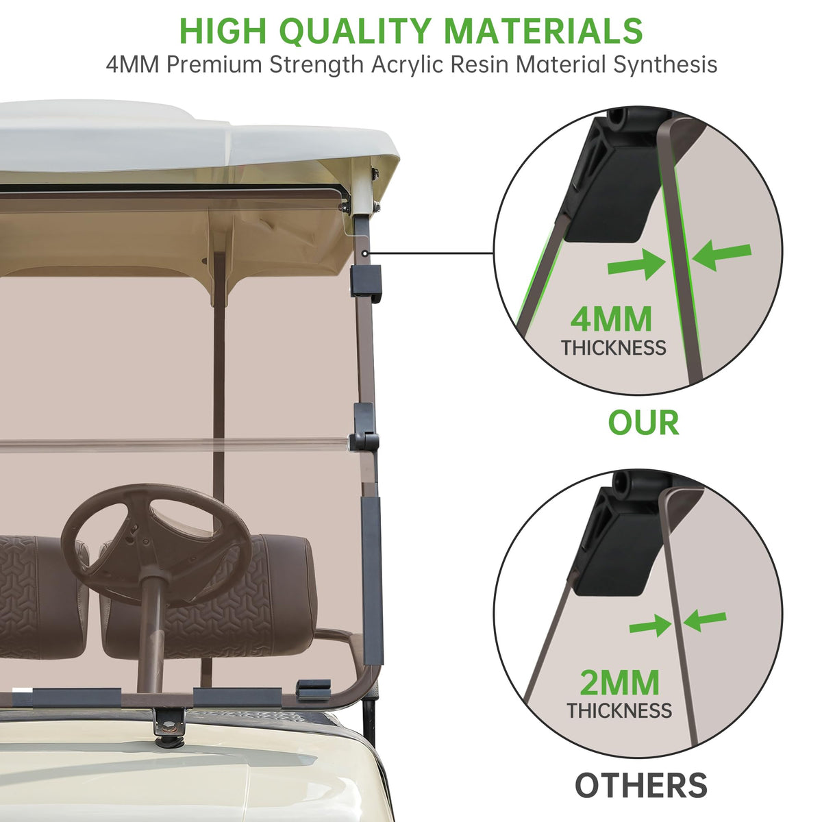 Easy-install kit from 10L0L includes brackets and screws for quick setup