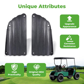10L0L easy-install rear guard offers OEM-fit on EZGO TXT.