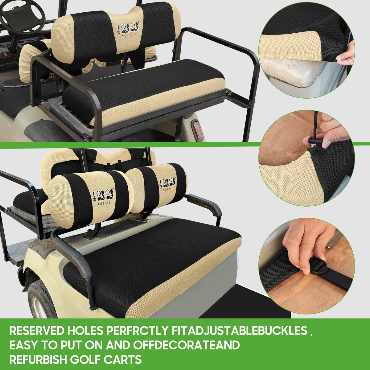 10L0L tool-free installation for fast, secure fit