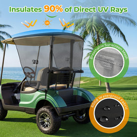 10L0L easy-install shade cover on Yamaha G29 Drive2; no tools needed.