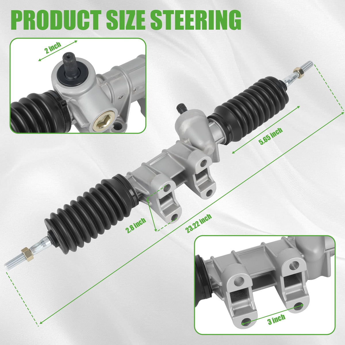 10L0L Easy-install steering box for fast maintenance on Yamaha G29.