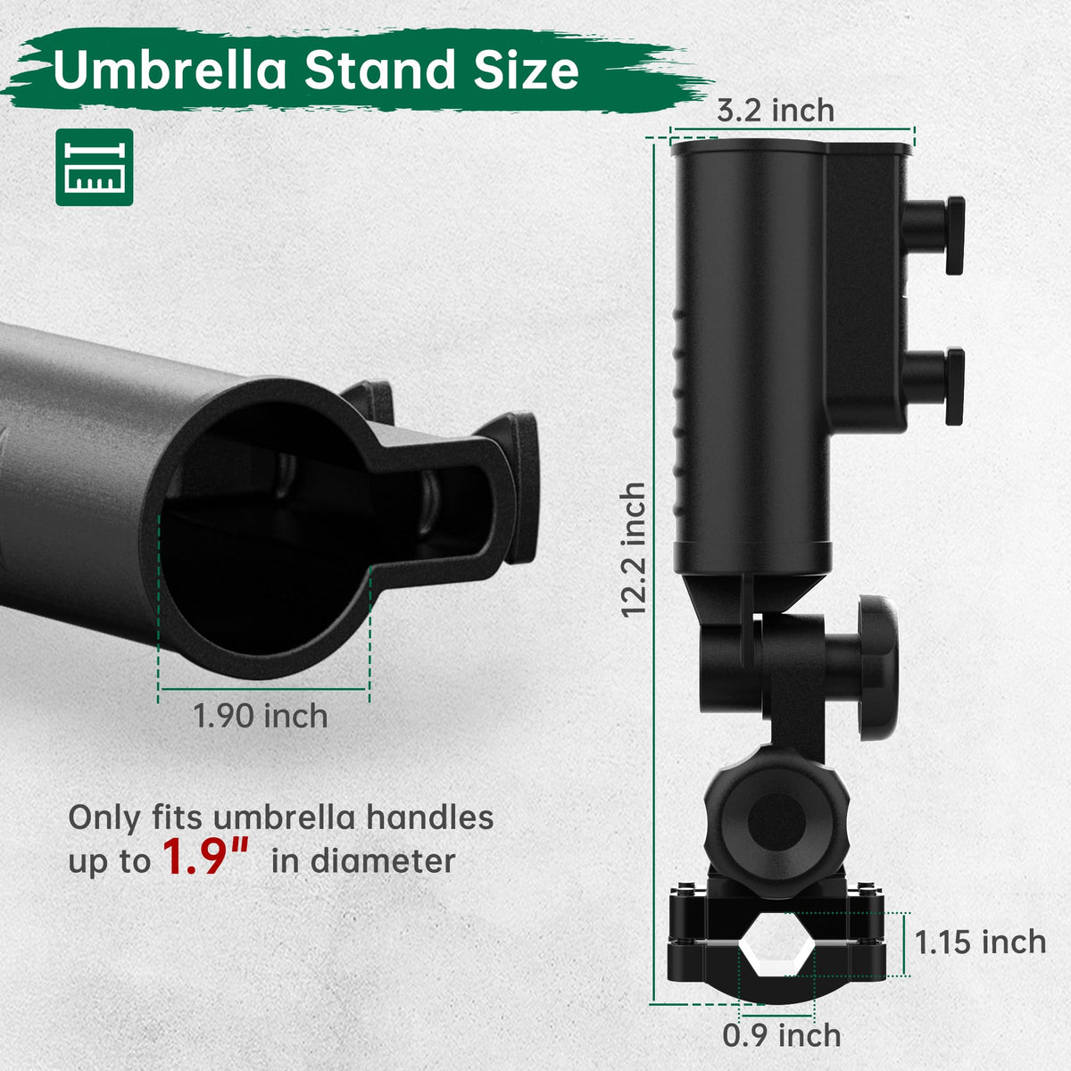 Easy installation so you can set up shade quickly