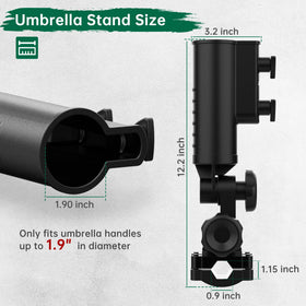 Easy installation so you can set up shade quickly