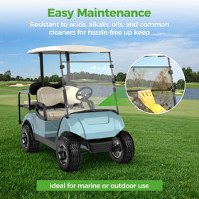 10L0L easy install windshield for Yamaha Drive 2 with quick mounting hardware.
