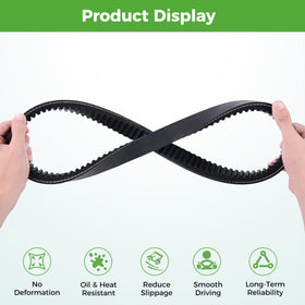 10L0L Easy-to-install belt makes replacement quick and straightforward.