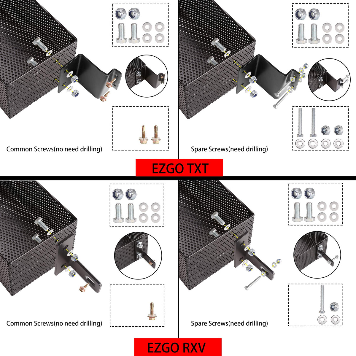 Installation diagram guide for quick, obstacle-free mounting.