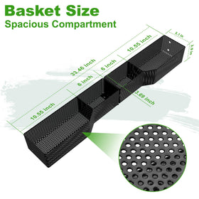 Easy installation with mounting holes and flexible setup option