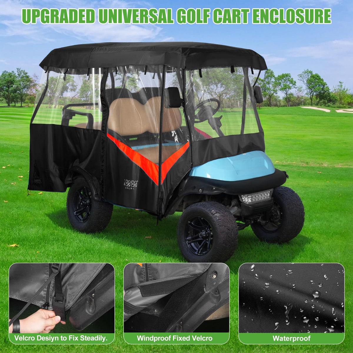 10L0L easy installation and included carry bag