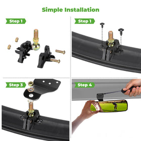 10L0L easy installation with included hardware kit and mounting guidance.