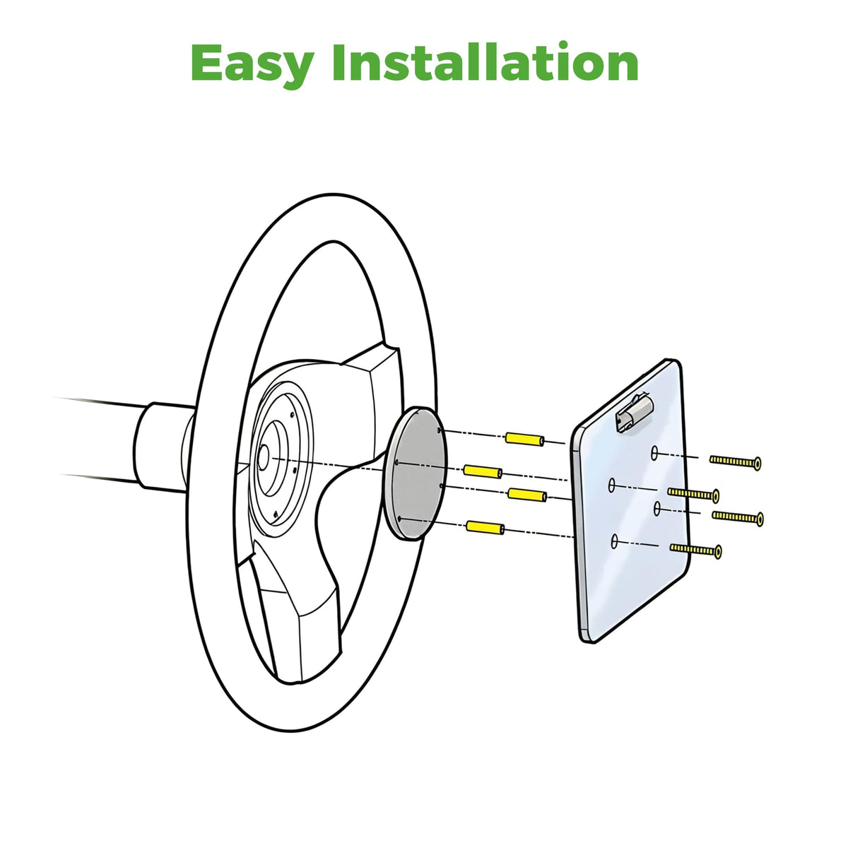 10L0L easy-installation kit for quick cart mounting