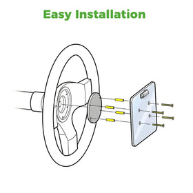 10L0L easy-installation kit for quick cart mounting
