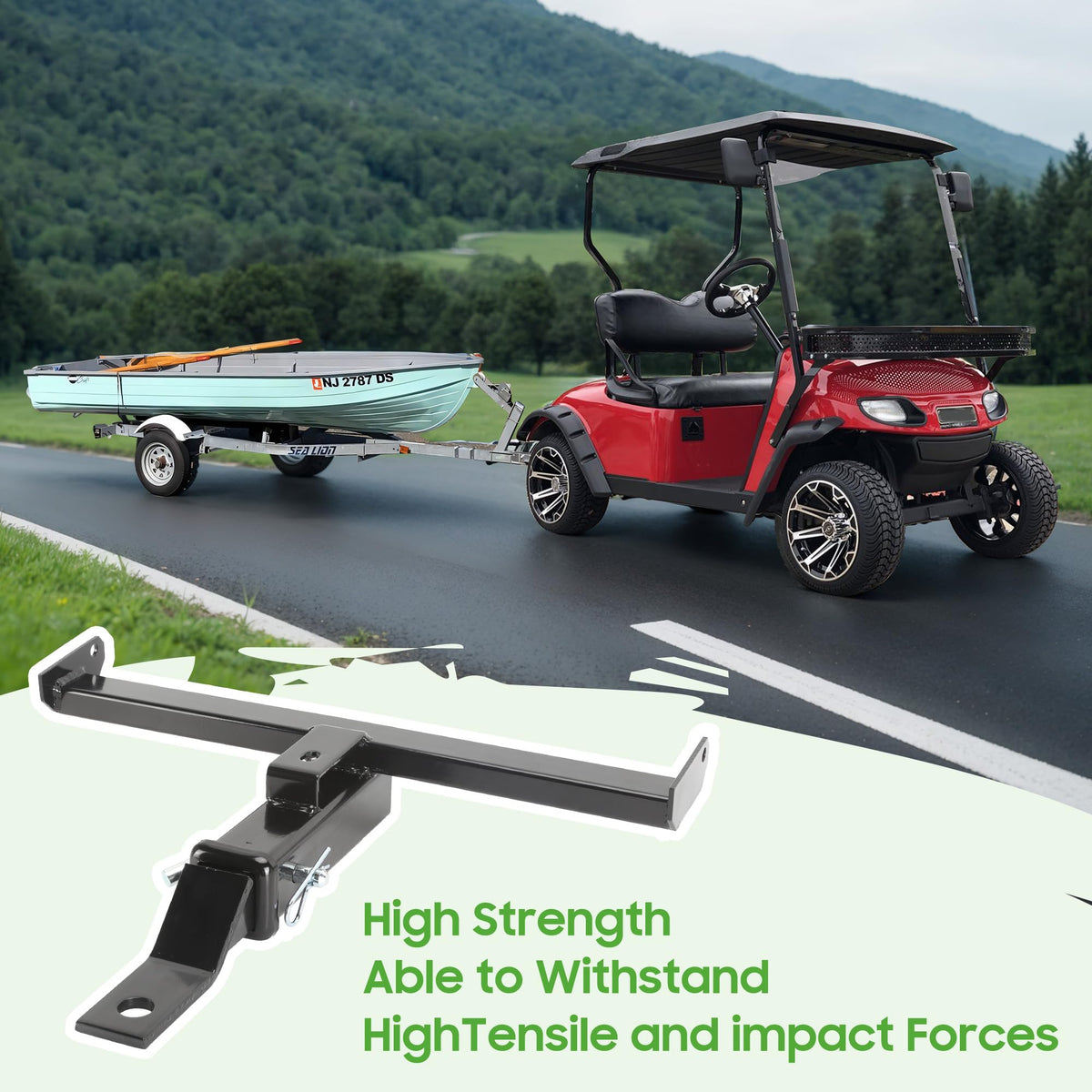 10L0L quick-install system demonstrated for fast hitch attachment
