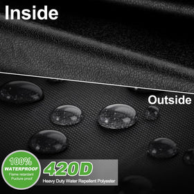 10L0L roll-up windows with Velcro offer fast, secure, and flexible access.