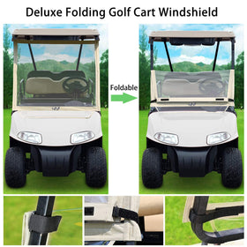 Tool-free installation shown on EZGO RXV for fast setup