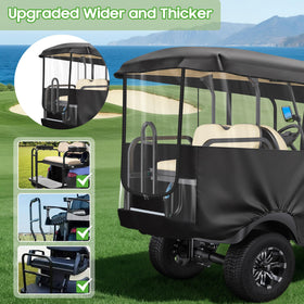 10L0L easy tool-free setup for fast on/off on the course