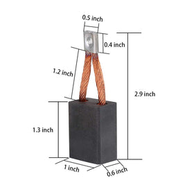 10L0L eight-piece motor brush kit for easier maintenance