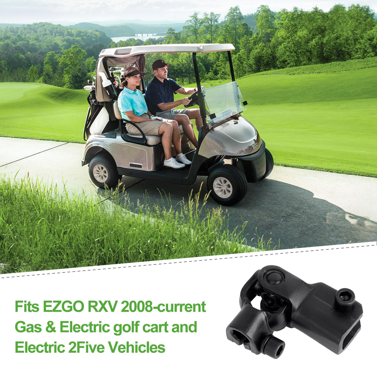 10L0L Electric 2Five compatibility with EZGO RXV models.