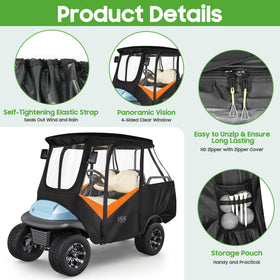 10L0L enclosure demonstrated on a golf cart in use