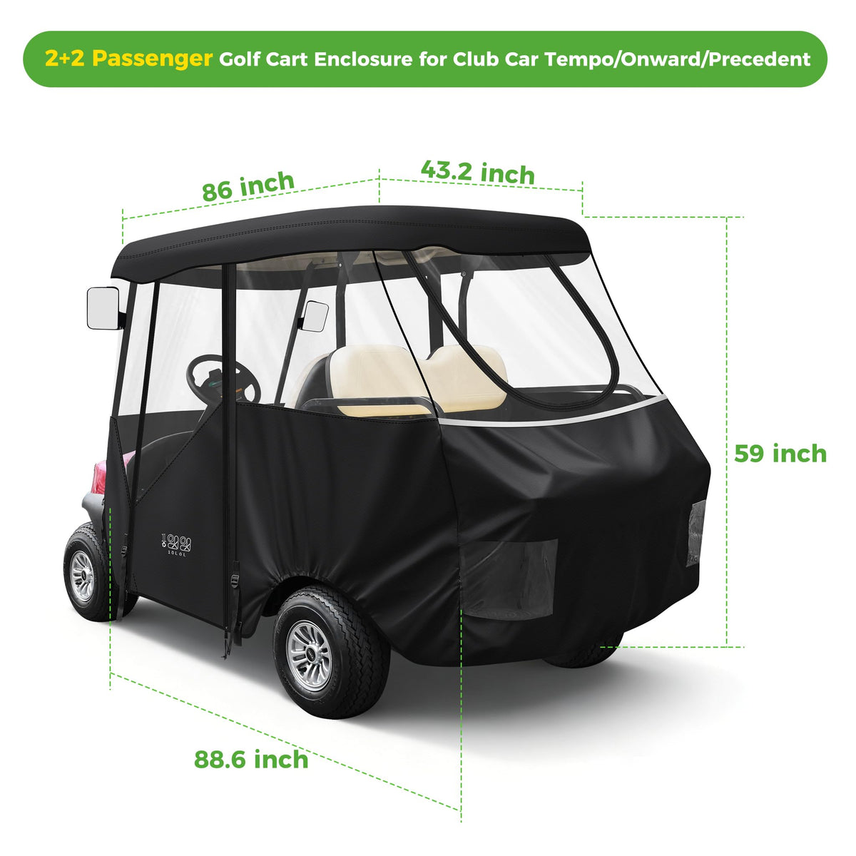 10L0L packaging includes enclosure and carrying bag for easy storage.