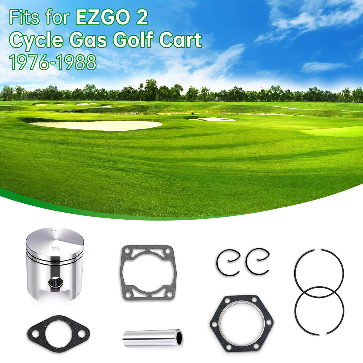 10L0L exhaust gasket helps maintain exhaust flow and efficiency