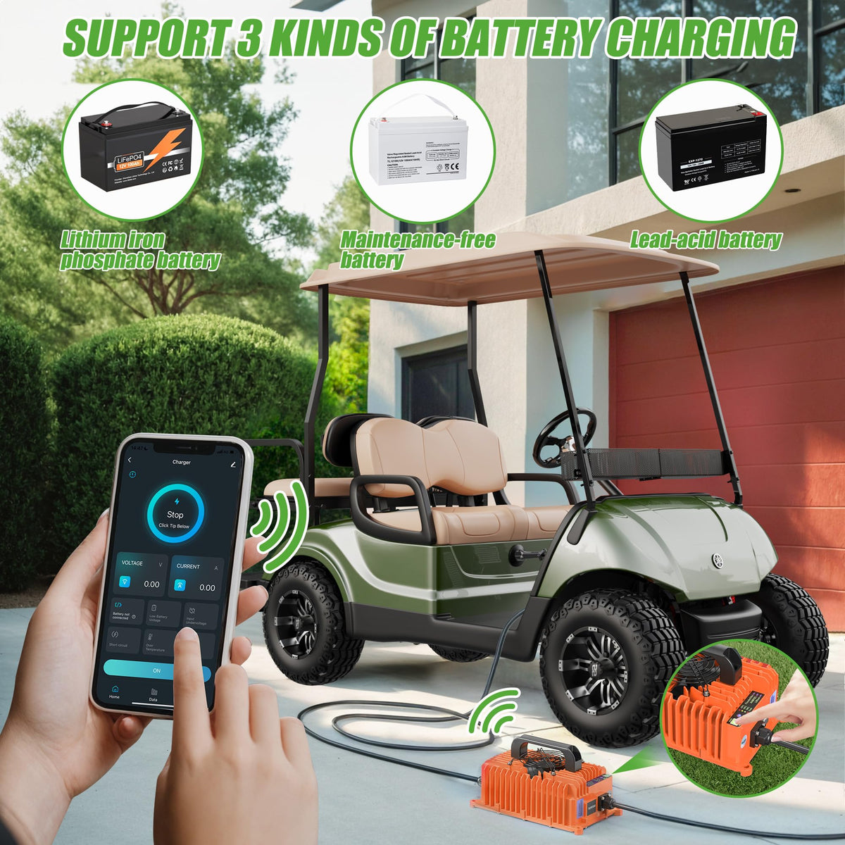10L0L extended charging cable for flexible outlet placement