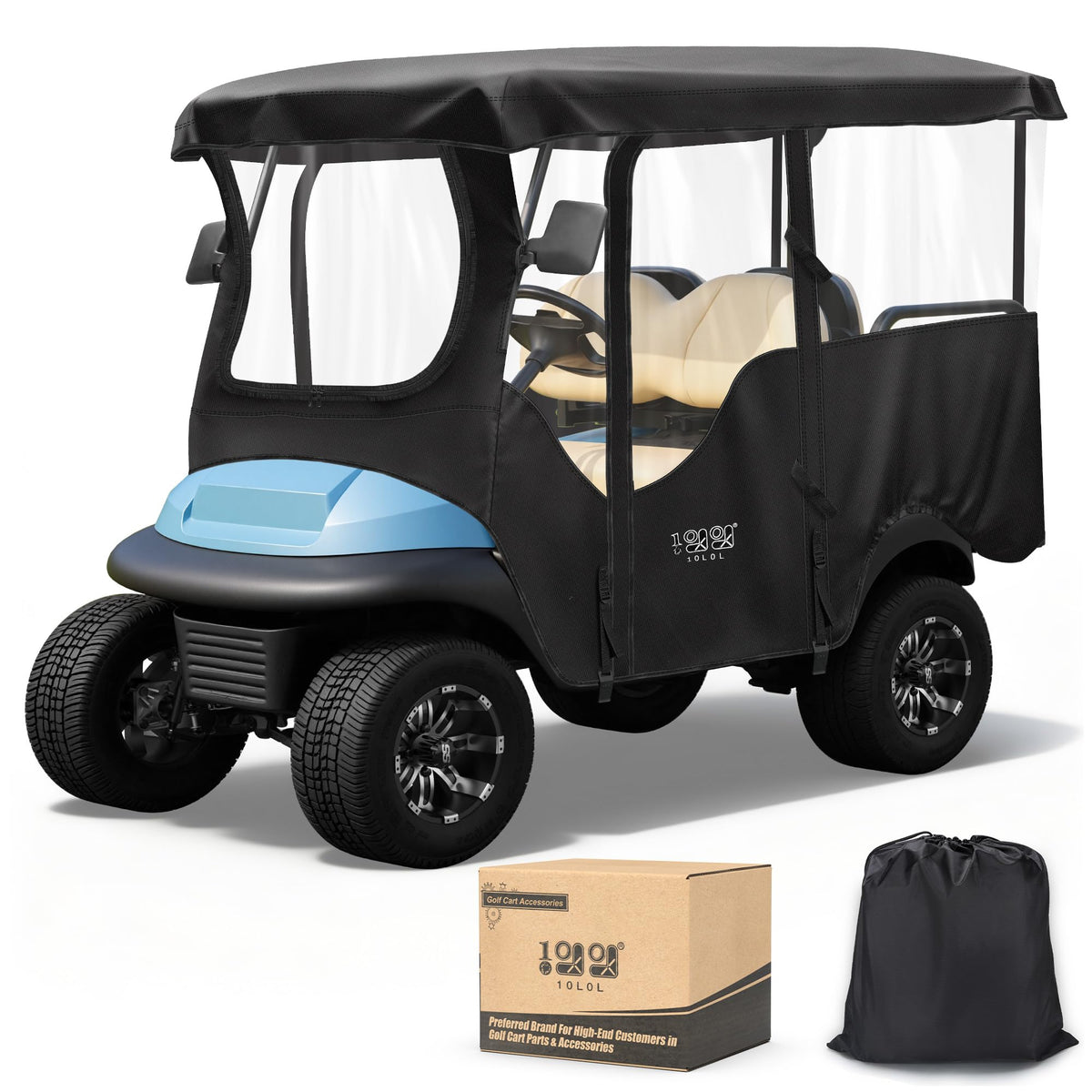10L0L extended roof 94inch enhances headroom and rear seating visibility