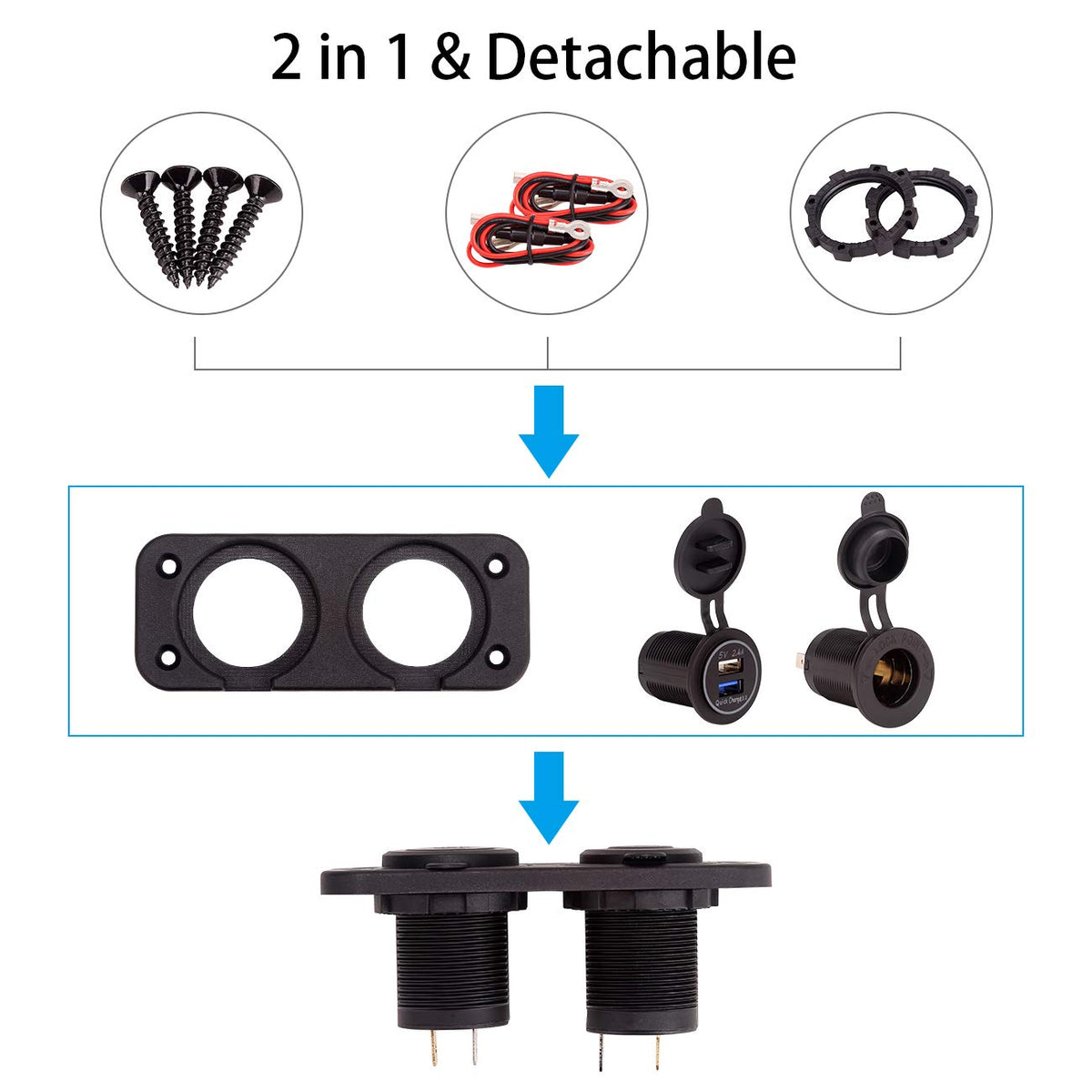 10L0L EZGO Club Car Yamaha compatible panel ensures broad golf cart compatibility.