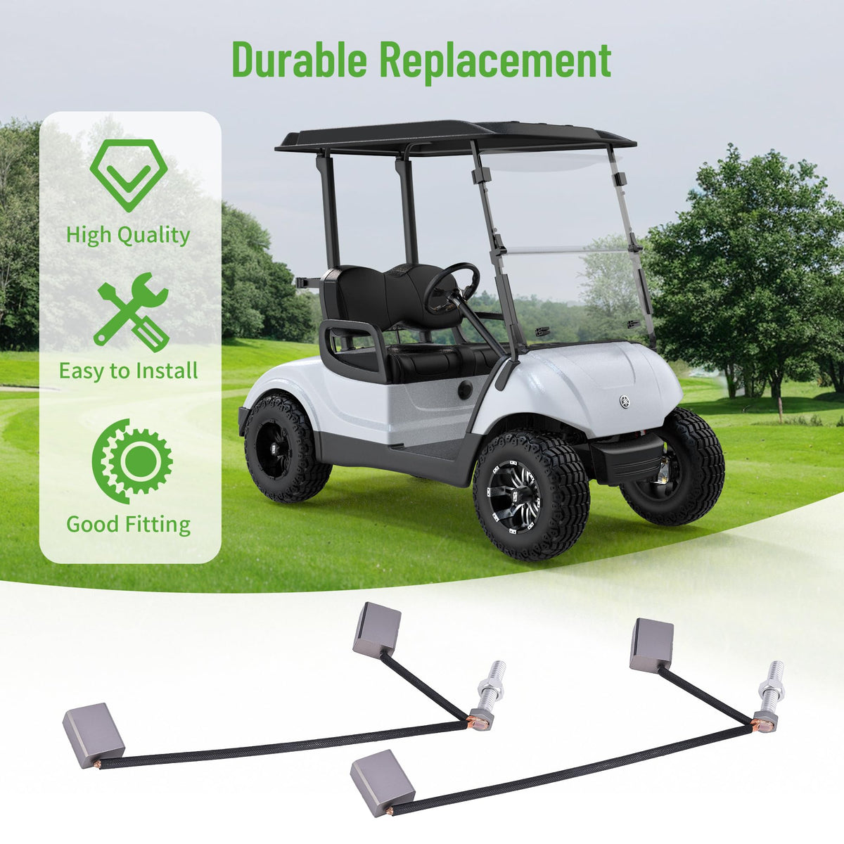 EZGO/Cushman/Textron compatibility highlighted for 2008 and newer models.