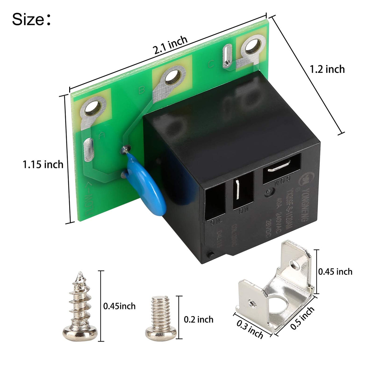 10L0L EZGO EV charger relay board installed image showing seamless integration