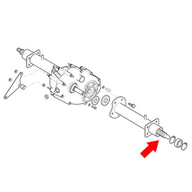 10L0L EZGO gas TXT Medalist ST MPT compatibility axle for replacements.