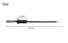 10L0L EZGO Marathon X-440 wiring area with replacement contact