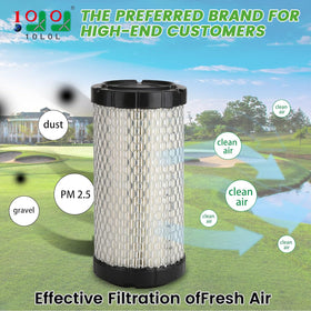 10L0L oil filter included for reliable EZGO engine lubrication