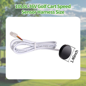 10L0L EZGO PDS harness packaging and branding closeup
