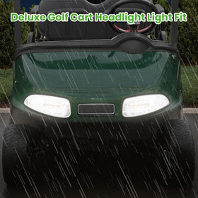 10L0L headlight wiring harness for EZGO RXV enables plug-and-play installation.