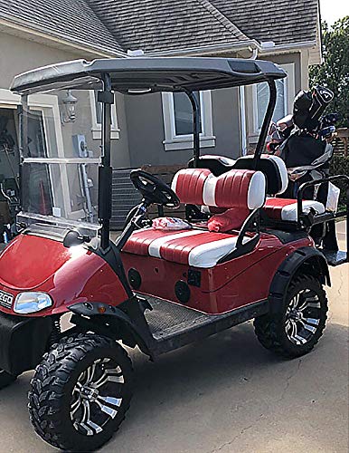10L0L EZGO RXV rear flare for 2008-2015 protects rear body from debris
