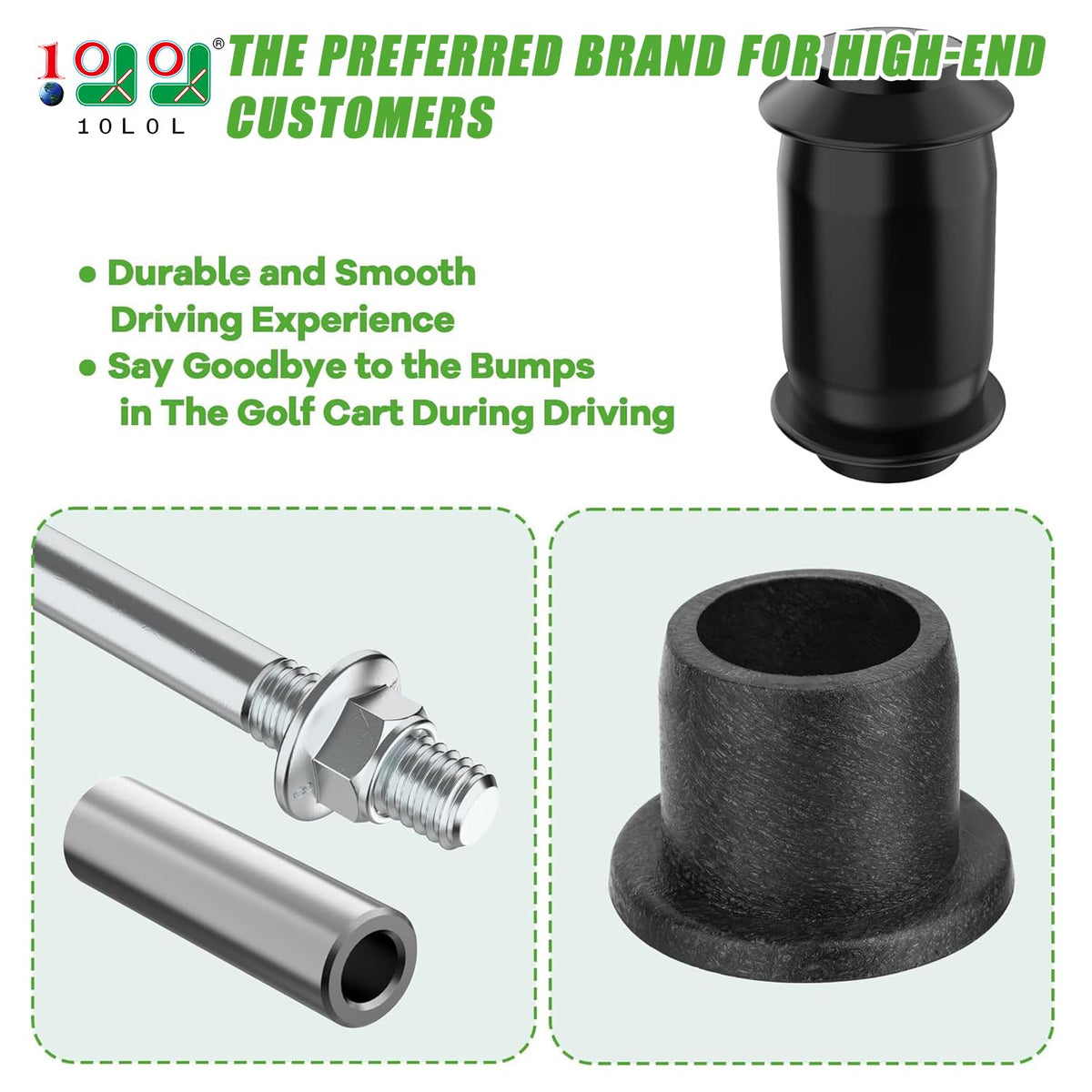 10l0l ezgo rxv 2008+ fitment image demonstrates precise installation and compatibility.