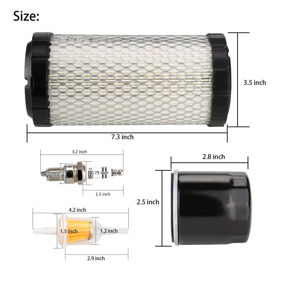 10L0L EZGO RXV oil filter supports engine longevity and clean oil