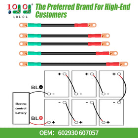 10L0L EZGO RXV main negative cable supports reliable return path