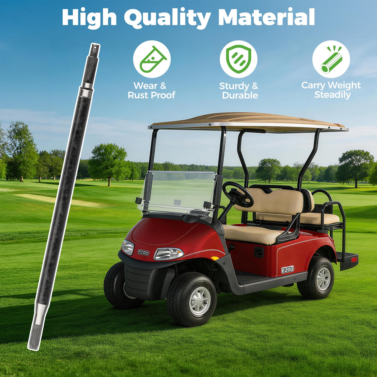 10L0L EZGO RXV bearing component for smooth rotation and reliable operation.